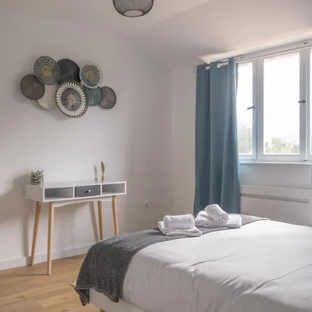 Nouveau - L'océan - Jardin Partagé, Barbecue Appartement